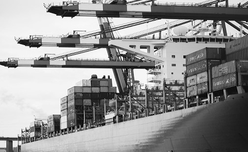 Container ship Motif Container ship